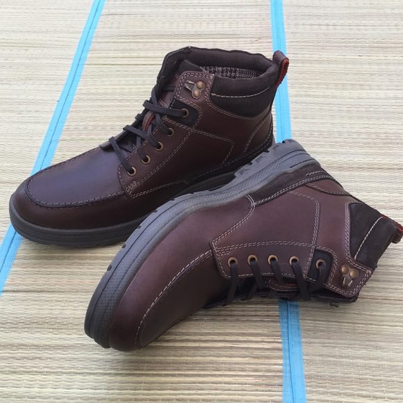 Nordstrom Reserved Footwear Lace-Up Mid Boot Brown main image 4